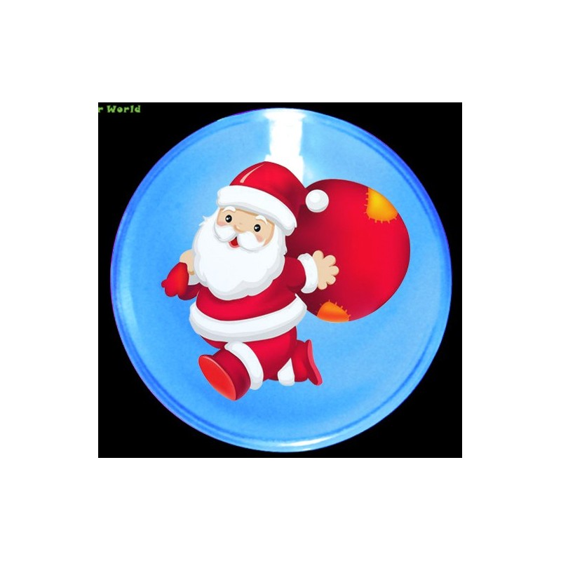 Badge with Safety LED Light