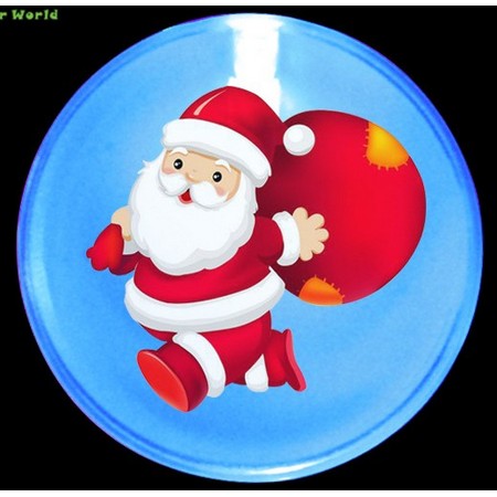 Badge with Safety LED Light