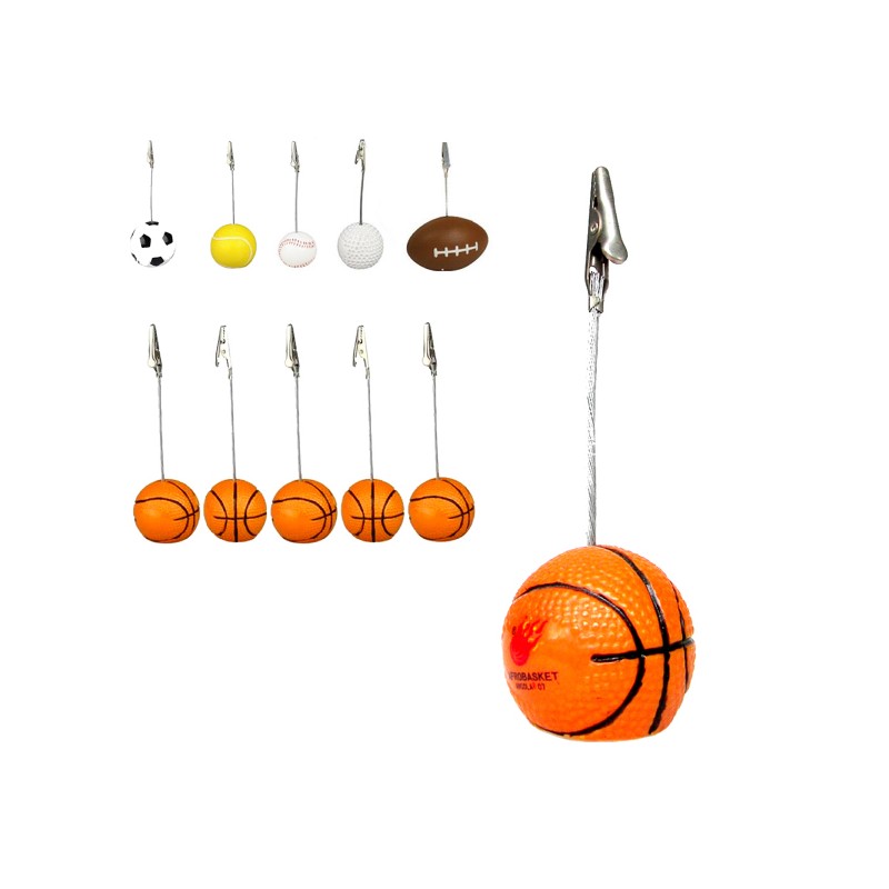Basketball Memo Clip