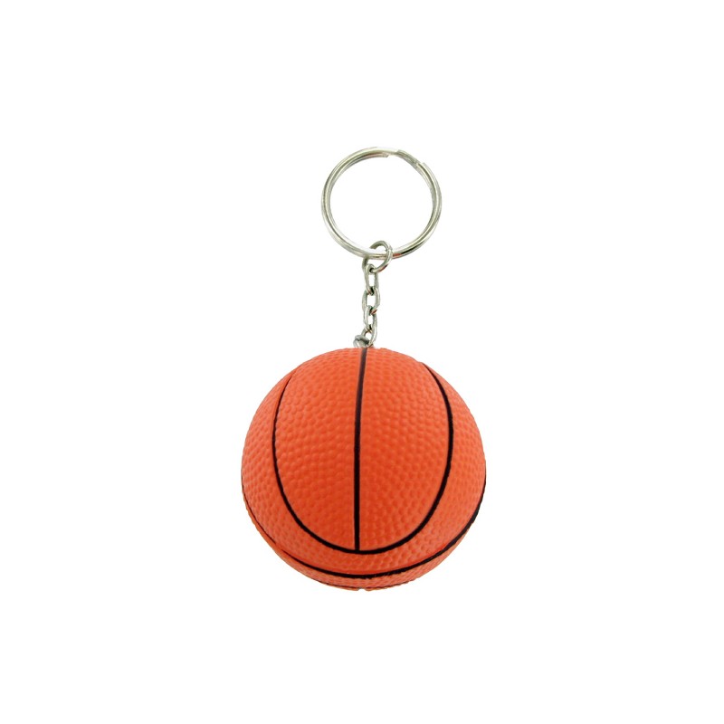 Basketball Stress Reliever Keychain