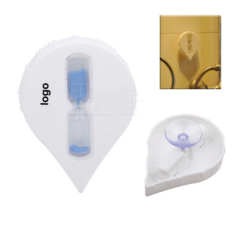 Bathroom Sucker Water Drop Hourglass Timer - 5 Minutes