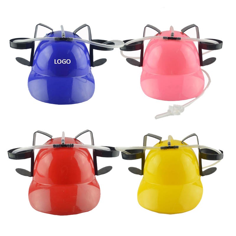 Beer Drinking Helmet