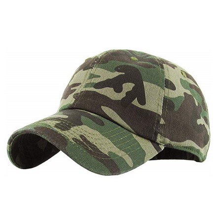 Camouflage 6 Panel Baseball Cap
