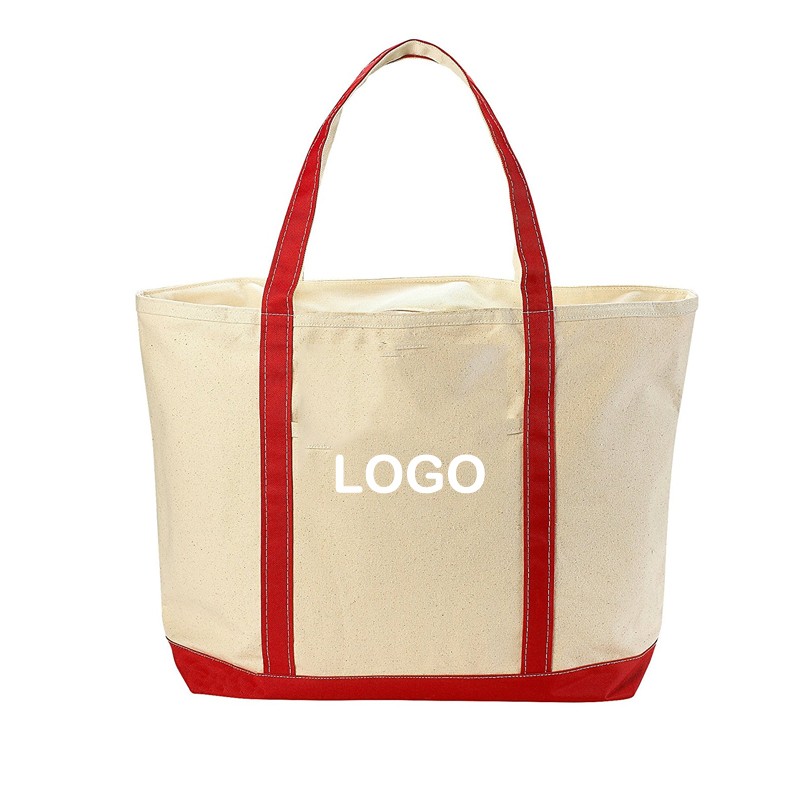 Canvas Carry-All Tote Handbag