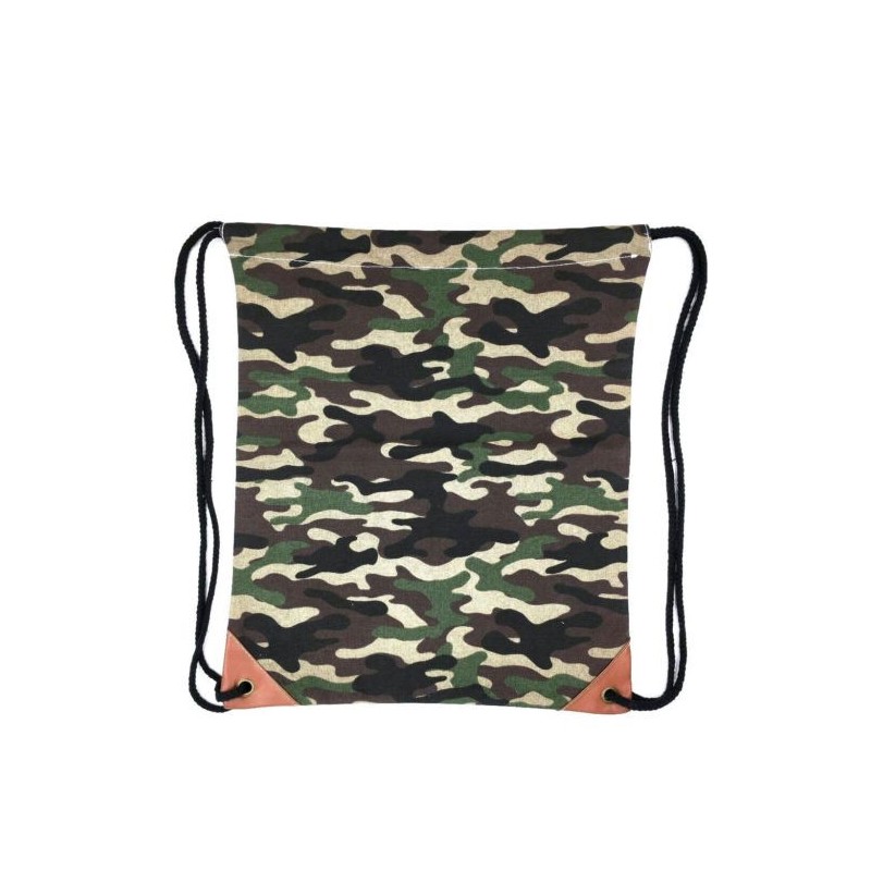 Canvas Drawstring Backpack