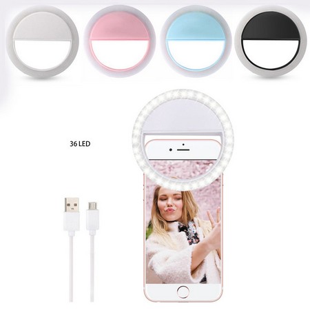 Clip-on Rechargable Selfie Light