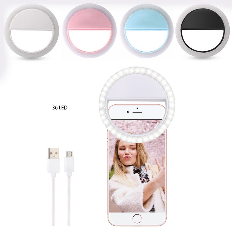 Clip-on Rechargable Selfie Light
