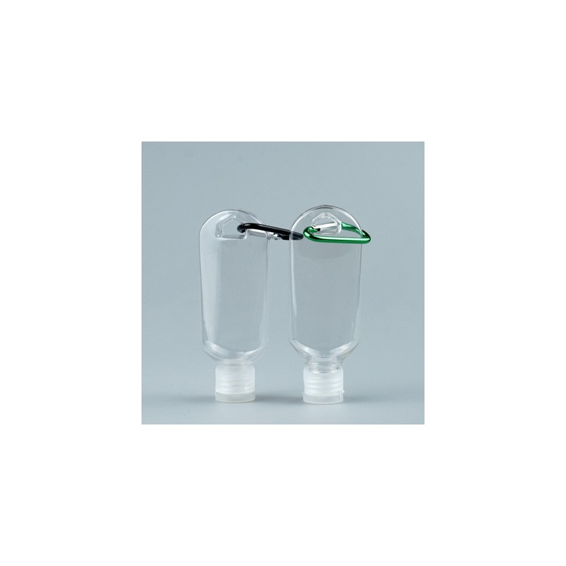 Custom Empty Hand Sanitizer Bottle With Carabiner