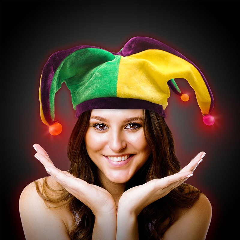 Custom Light Up Jester Hat