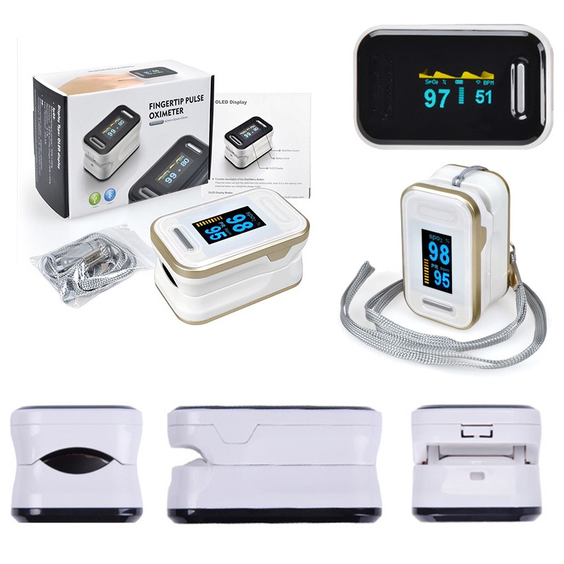 Deluxe Fingertip Pulse Oximeter with 6-Wway Display