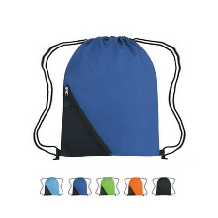 Drawstring Bag With Pocket