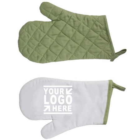 Embroidered Oven Mitt