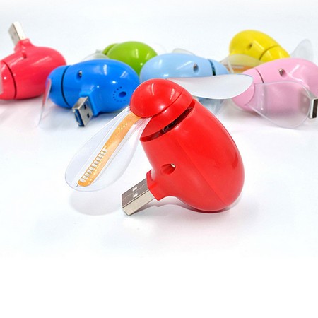 Flashing Logo LED MINI Fan