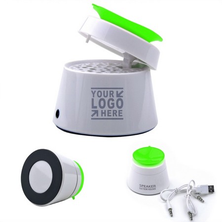 Foldable Mini Suction Stand Speaker