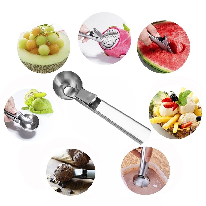 Ice Cream Scoop With Trigger 2 1/2" x 7 1/2"
