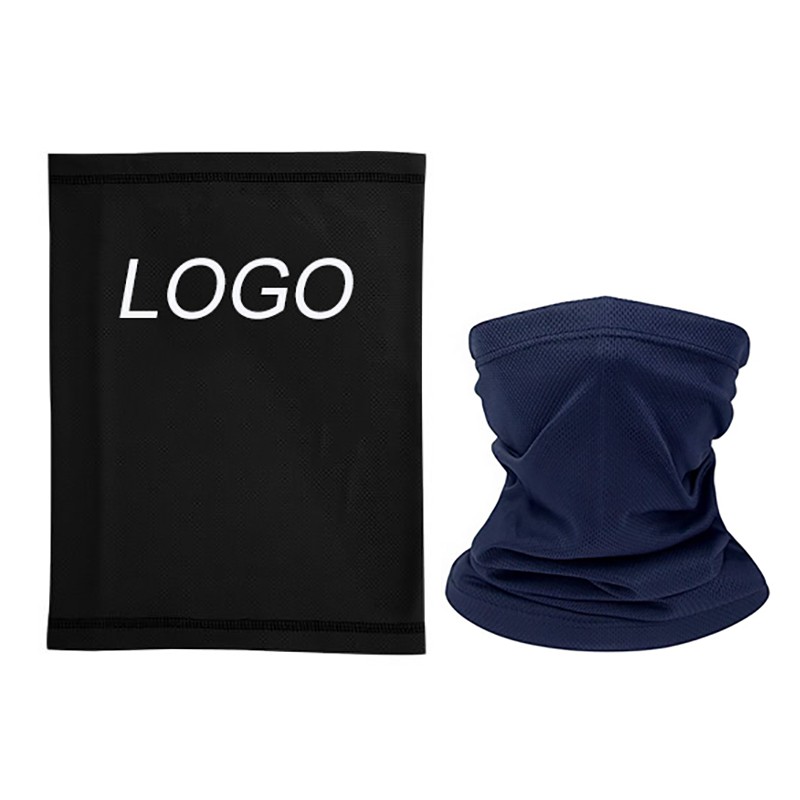Kids Mesh Hemmed Neck Gaiter Youth Face Cover