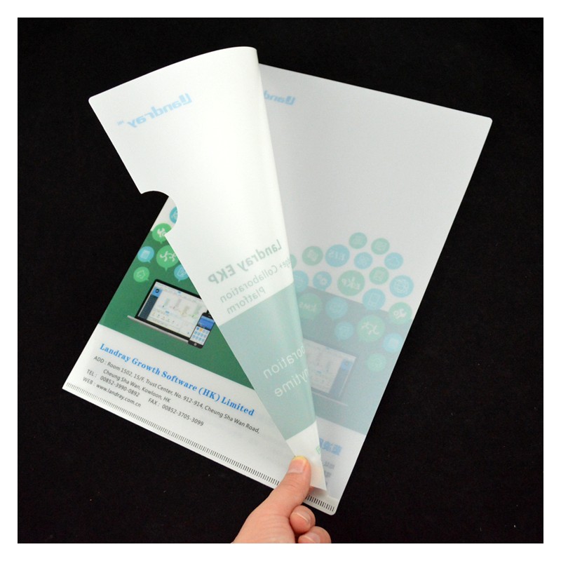 L Shape File Folder