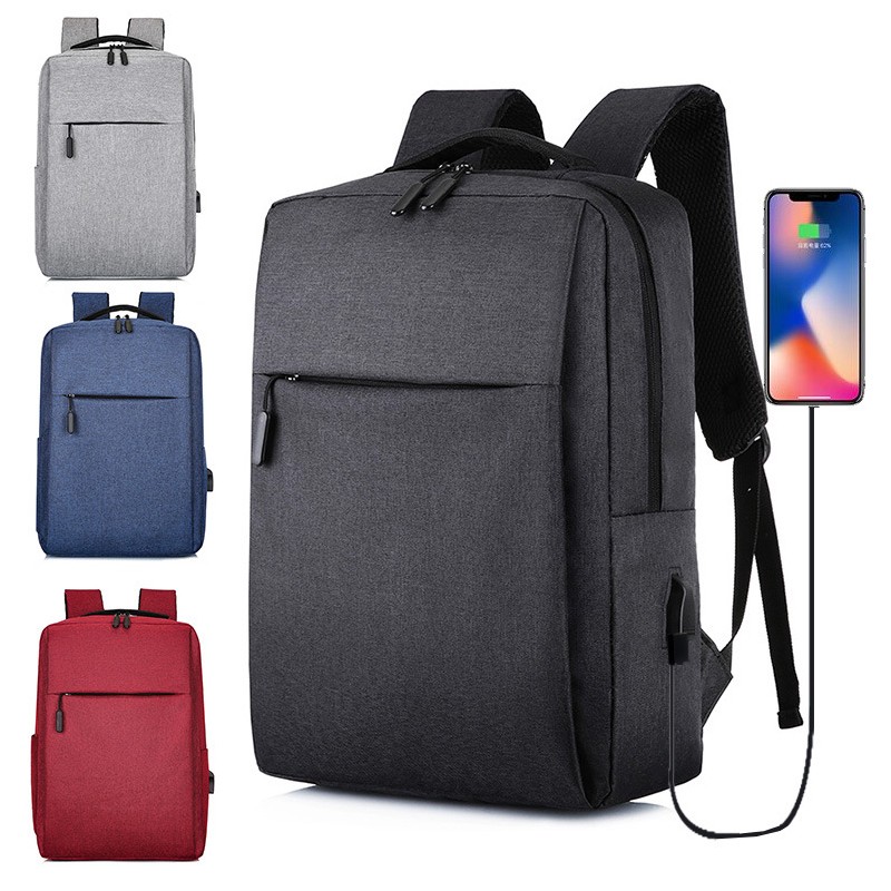 Laptop Backpack with USB Charging Port