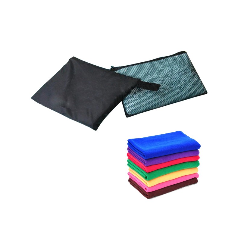 Microfiber Sports Towel With Pouch