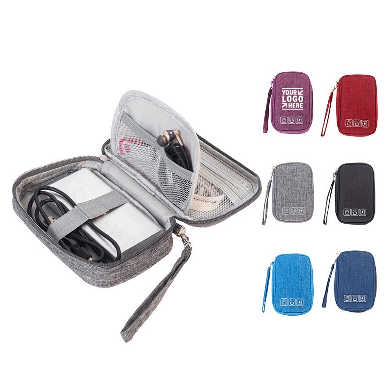 Multi-function Data Cable Charger Storage Bag