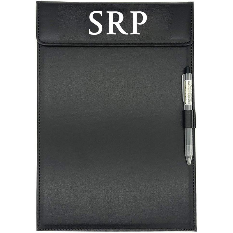 PU Leather Magnetic File Paper Profile Clip Board
