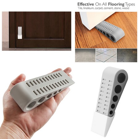 Premium Non-Toxic Door Stopper with Holder