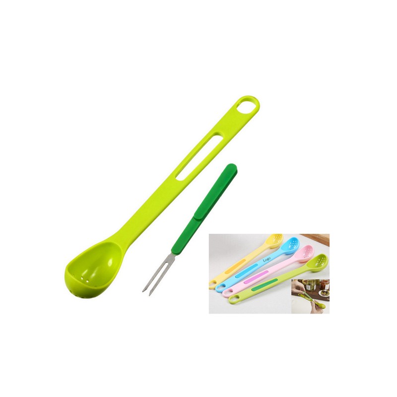 Scoop with fork