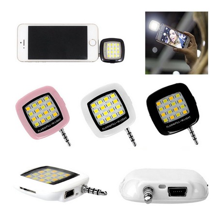 Selfie Light with USB Charging Cable