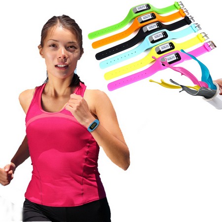 Sport Bracelet Pedometer Watch