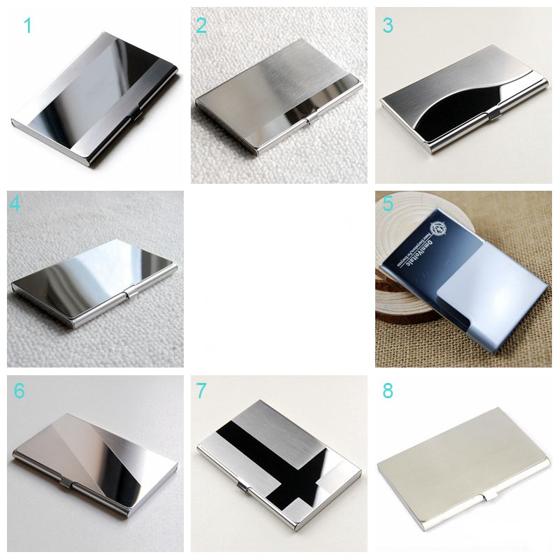 Stainless Steel Business Name Card Holder