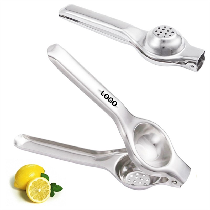 Stainless Steel Lemon Squeezer Orange Juicer Press Clip