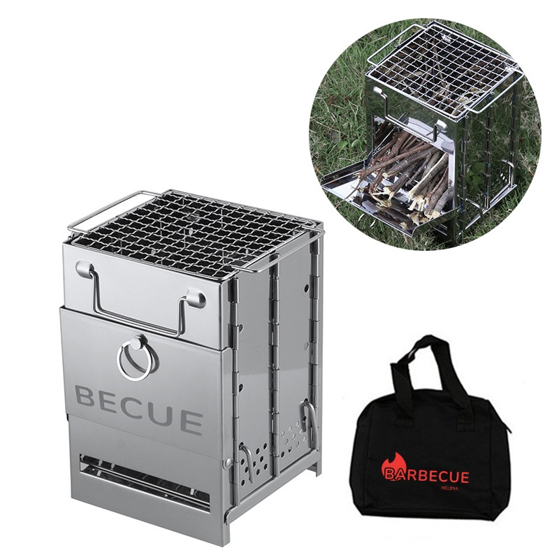 Stainless steel Foldable BBQ Grill