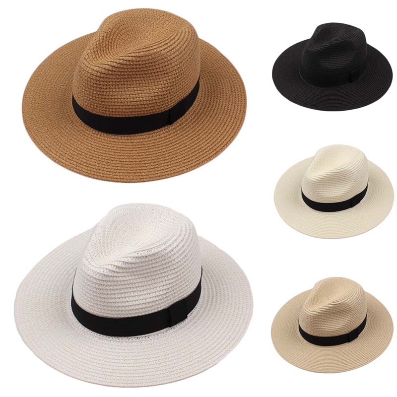Straw Fedora Hat