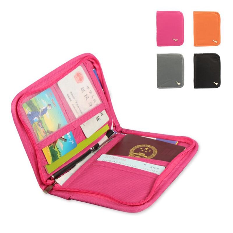Travel Zippered Wallet
