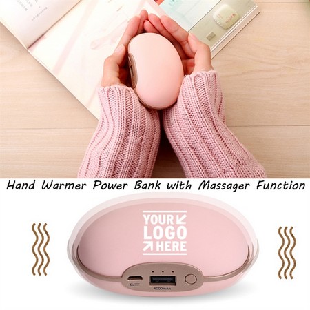 Universal 3600mah Hand Warmer Massager Power Bank