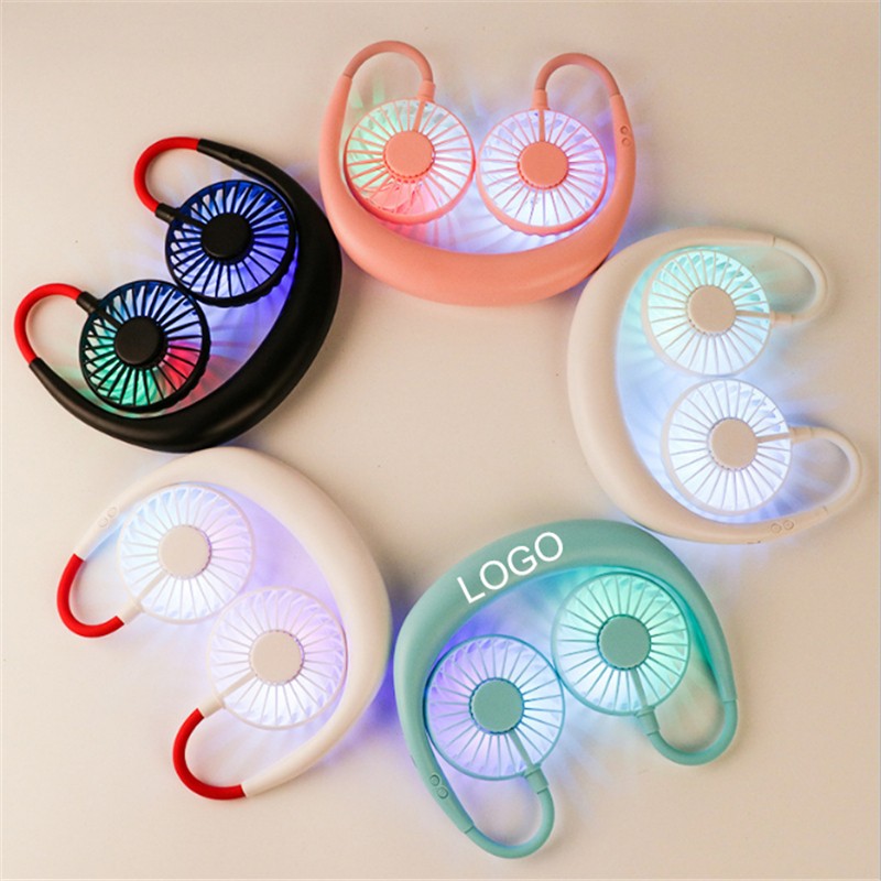 Upgraded Hands Free Rechargeable Neck Fan