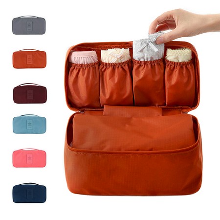 Waterproof Bras and Underwear Organizer Pouch/Bag
