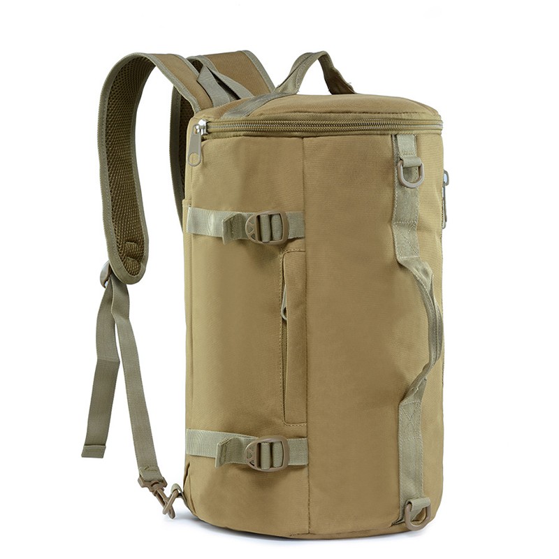 Waterproof Cylinder Tactical Canvas Bag