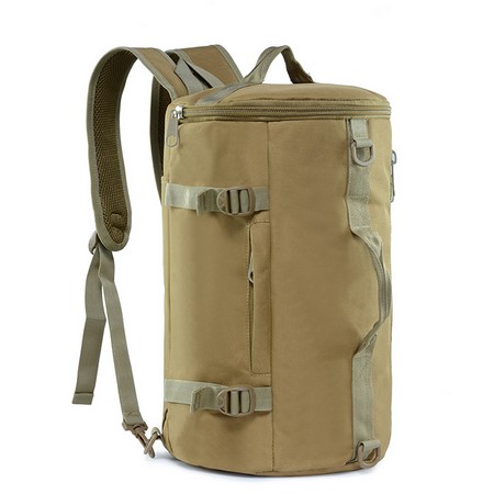 Waterproof Cylinder Tactical Canvas Bag