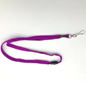 1/2" Tube Lanyard with Breakaway