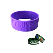 1 Inch Width Silicone Wristband