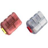 10 Compartments Portable Folding Pill Box
