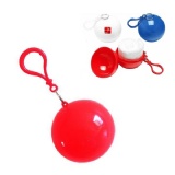 Keychain Ball Poncho Disposable Raincoat Poncho Ball