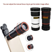 12X Zoom Optical Phone Camera Telescope Lens
