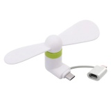 Mini USB Fan Dual with Lightning and Micro USB Phone USB