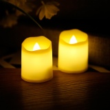 LED Mini Pillar Candles