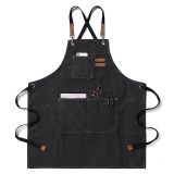 Canvas Cross Back Adjustable Apron