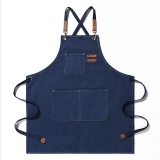 Canvas Cross Back Adjustable Apron