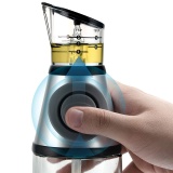 17oz Oil and Vinegar Measured Bottle with No Drip Bottle Spo