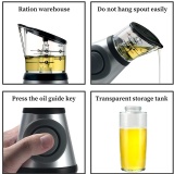 17oz Oil and Vinegar Measured Bottle with No Drip Bottle Spo